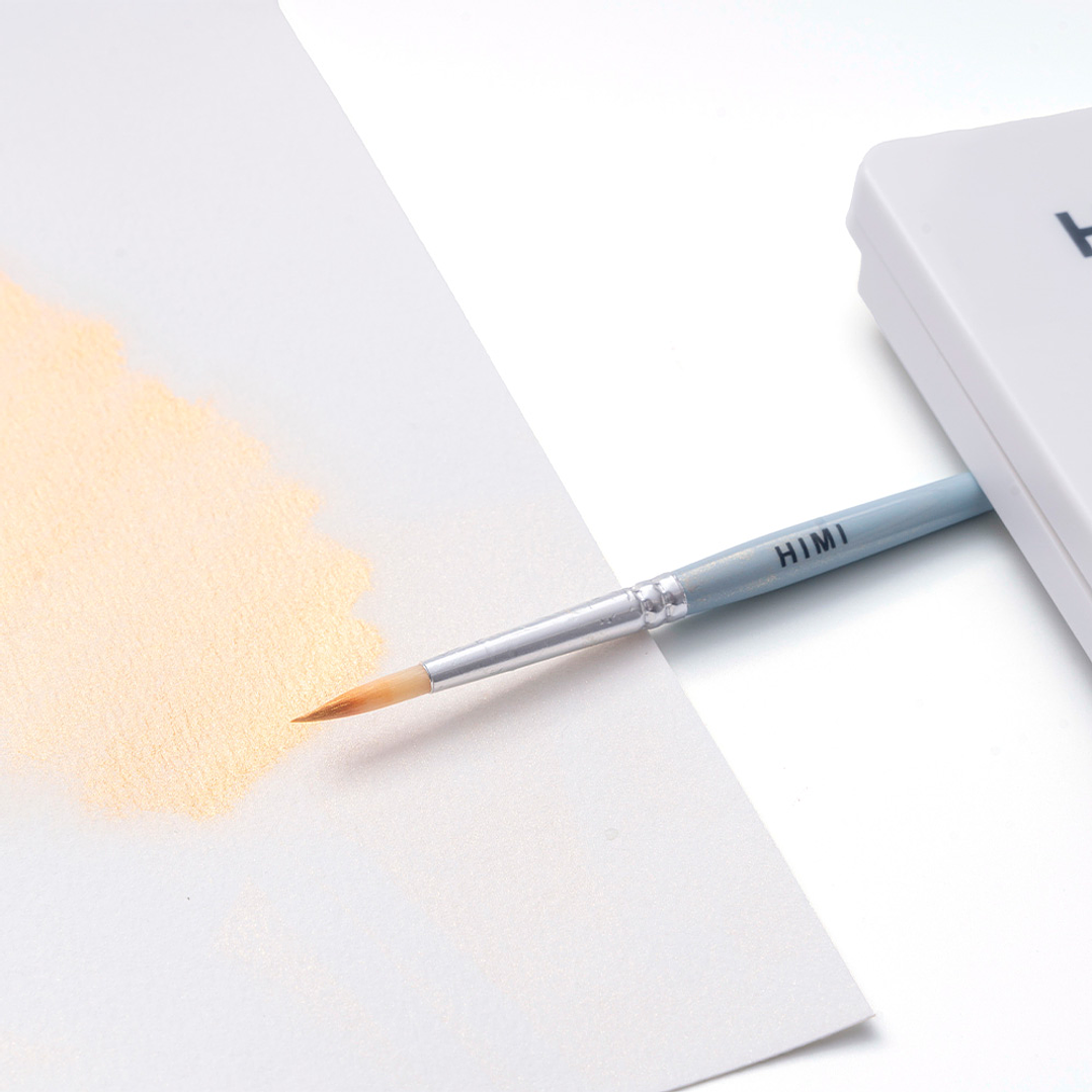 HIMI set de Acuarela Metalizada 12 colores selección Oro 6