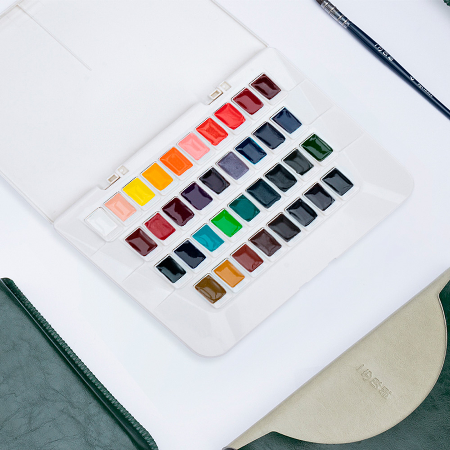 MIYA SET DE ACUARELA 36 COLORES ORIGINAL PREMIER 7