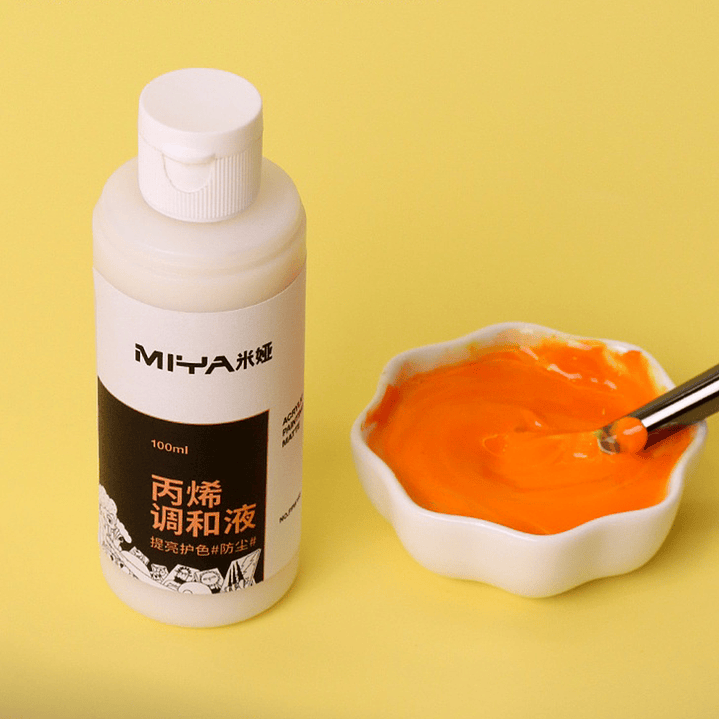 MIYA Medium Acrilico Matte Fluido 100ml 1