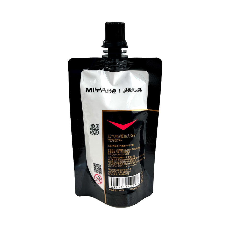 MIYA BOLSA DE PINTURA ACRILICA 80ML BLANCO TITANIUM 2