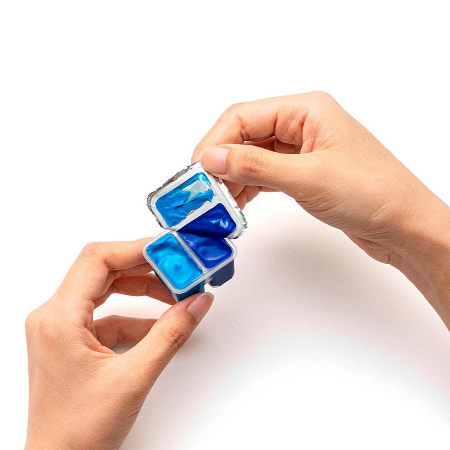 Himi Set Gouache 48 Colores Twin Cup 12g + 3 pinceles Verde 4