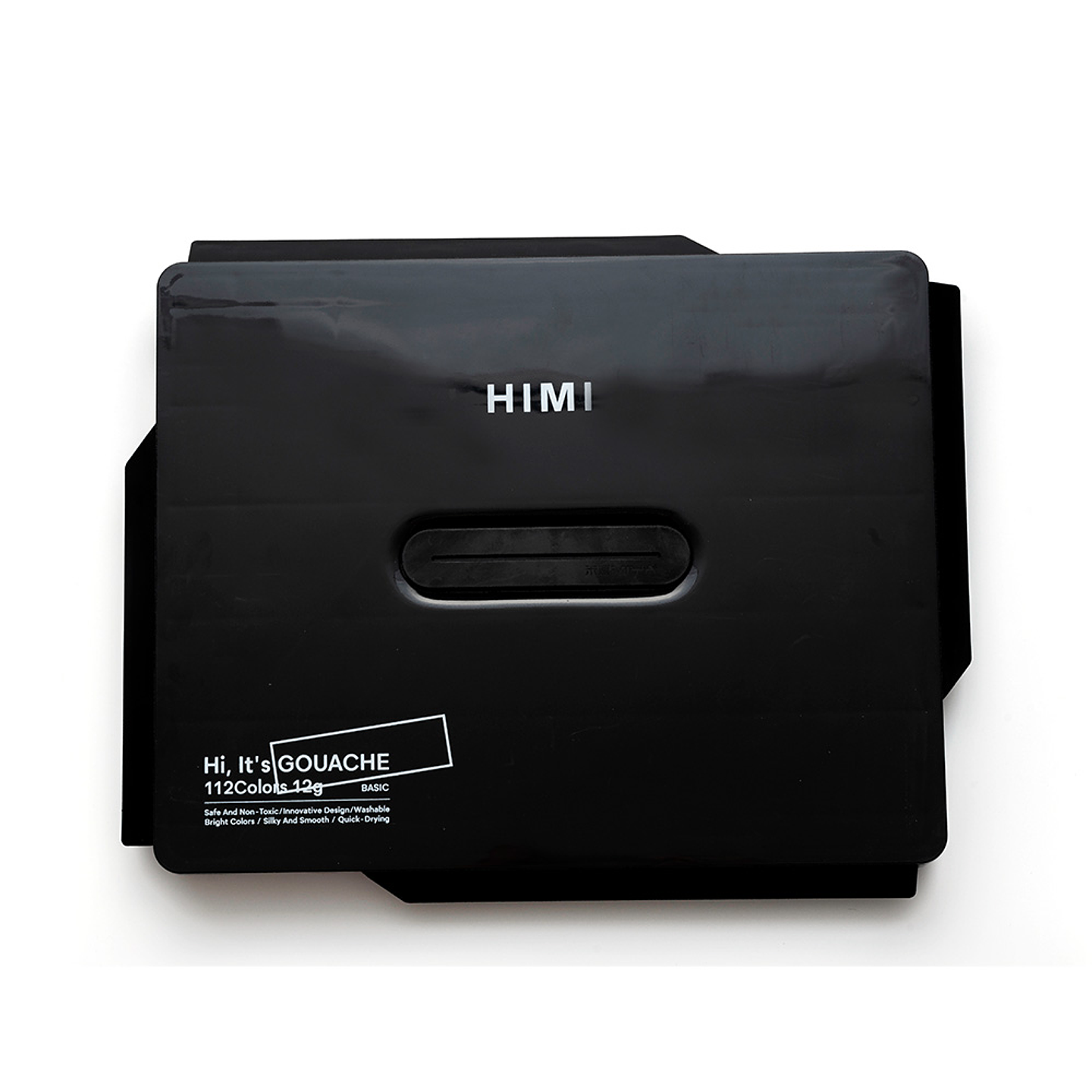 Himi Set Gouache 112 colores Twin Cup 12g Estuche Negro 2