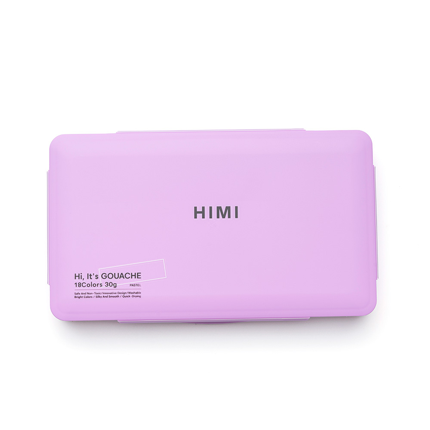 Himi Set Gouache 18 Colores Pastel 12g + 3 pinceles Morado 3