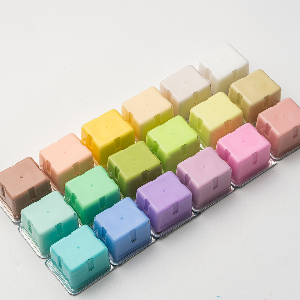 Himi Set Gouache 18 Colores Pastel 12g + 3 pinceles Morado 2