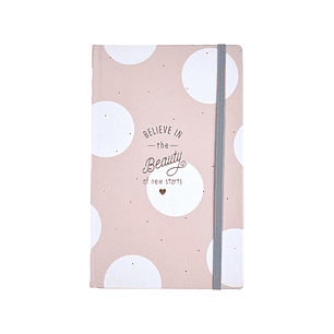 LIBRETA MEDIANA S/PAUTA SOHO 80H 90G 12,8 x 20,8 CM