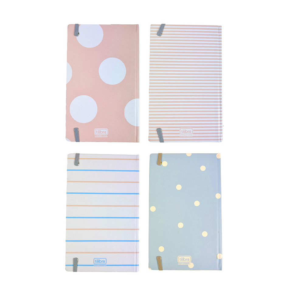 LIBRETA MEDIANA S/PAUTA SOHO 80H 90G 12,8 x 20,8 CM 2