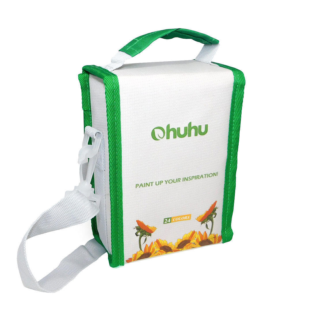 OHUHU 48 MARCADORES DE ALCOHOL + 1 BLENDER PINCEL & BISELADA 12