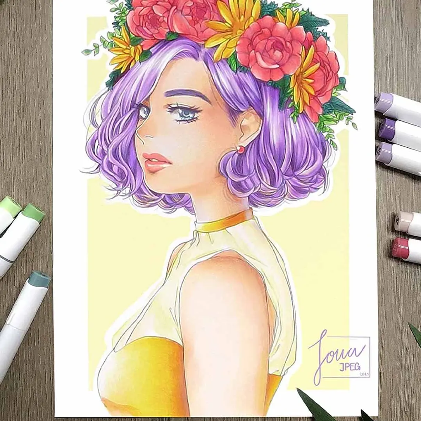 OHUHU 216 MARCADORES + 1 BLENDER PINCEL & FINA  7