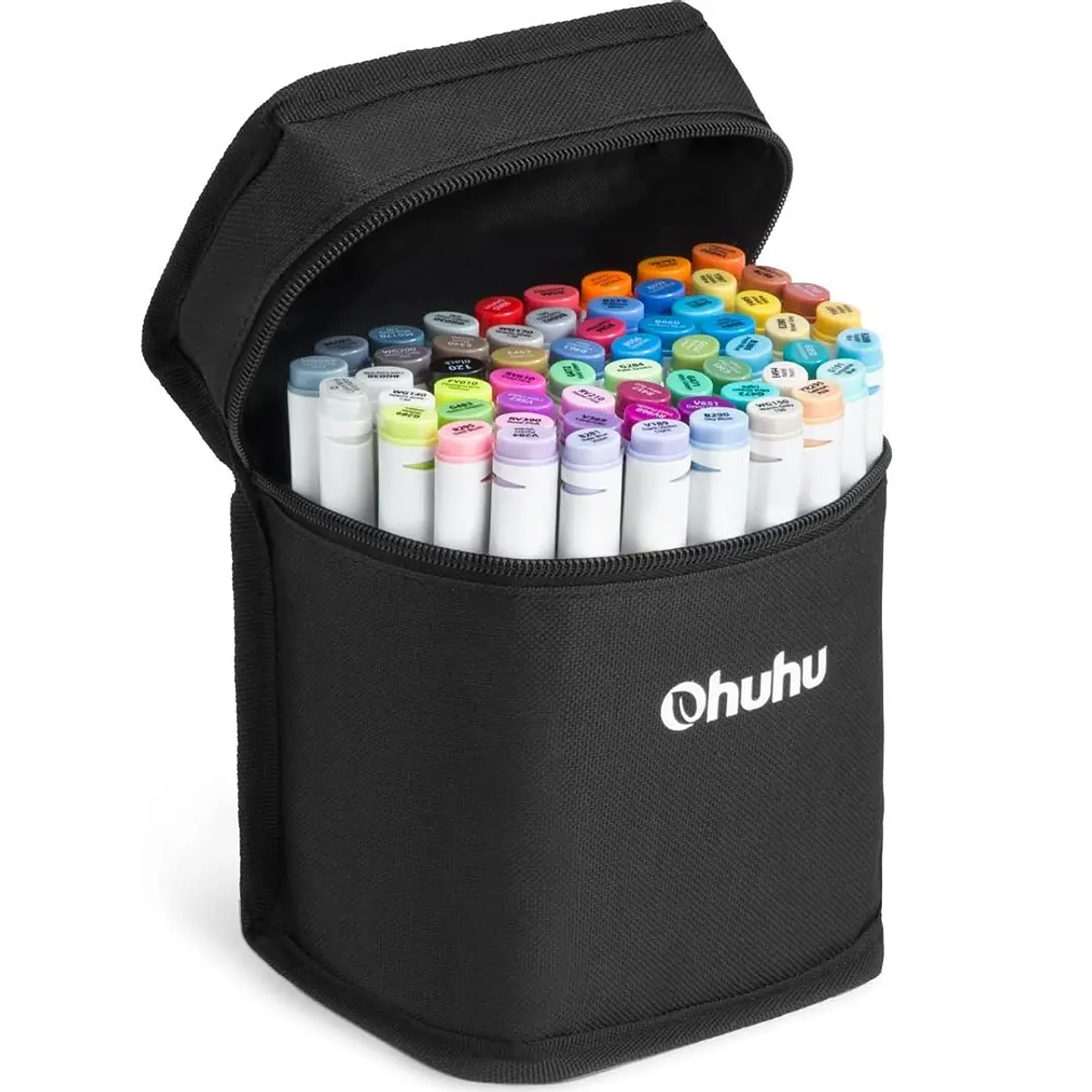 OHUHU 60 MARCADORES DE ALCOHOL + 1 BLENDER FINA & BISELADA 2