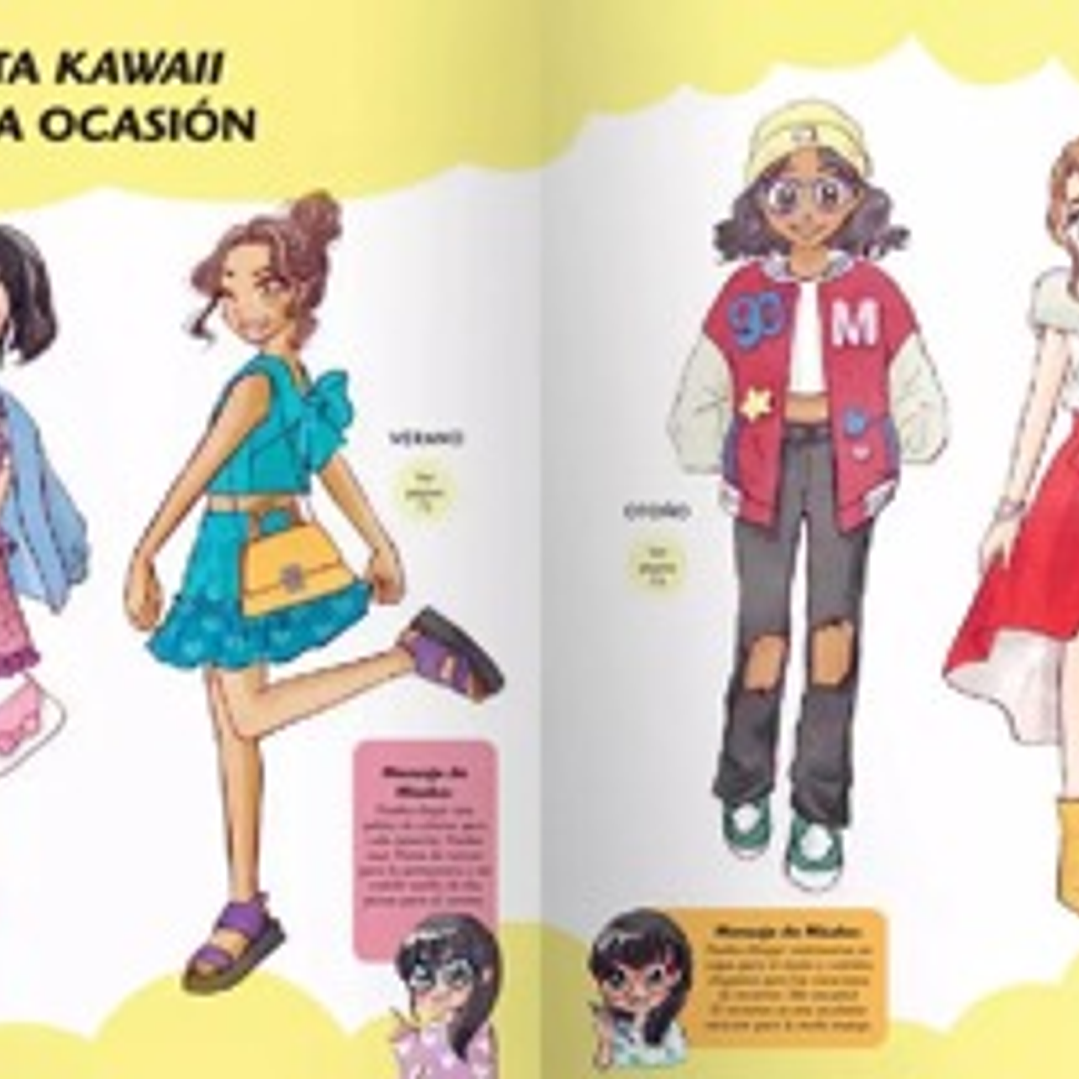 CÓMO DIBUJAR MANGA KAWAII MODA  3
