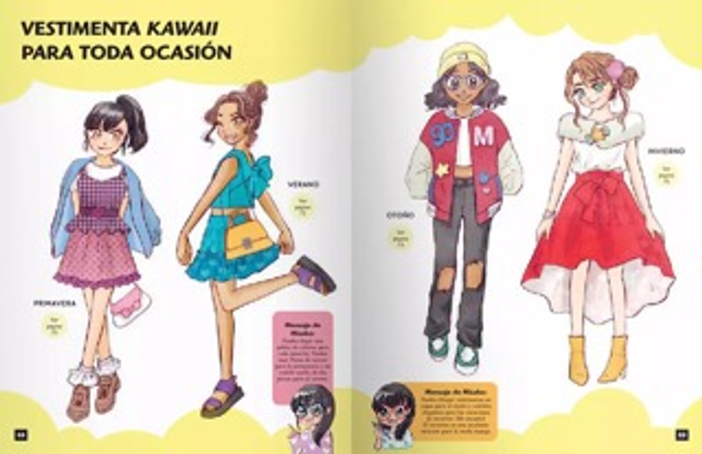 CÓMO DIBUJAR MANGA KAWAII MODA  3