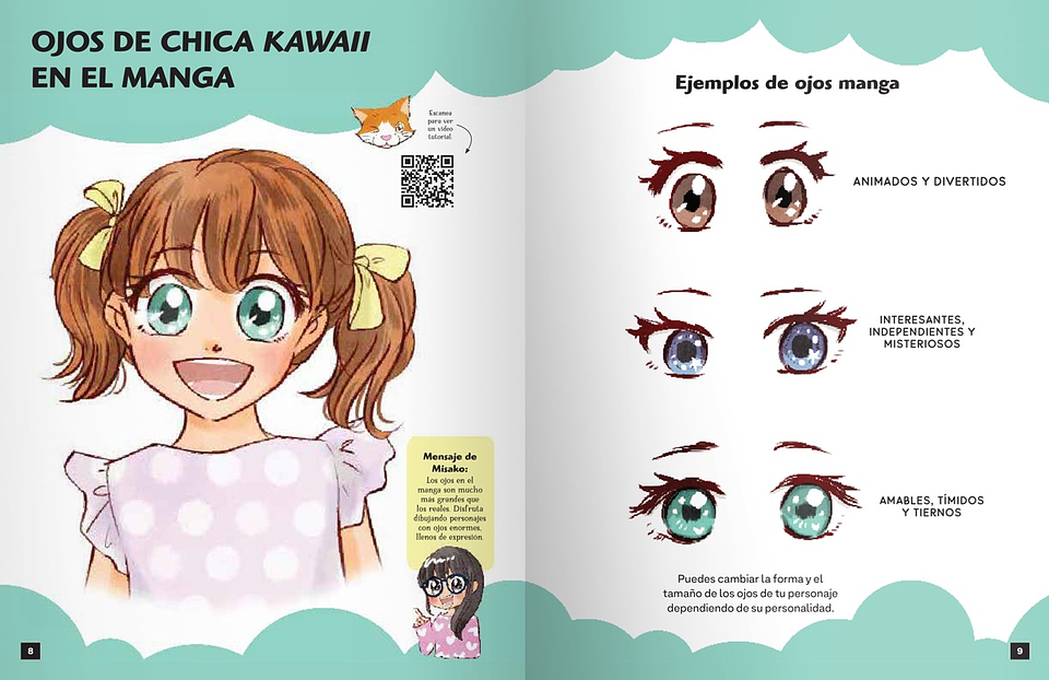 CÓMO DIBUJAR MANGA KAWAII PERSONAJES  2