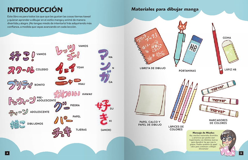 CÓMO DIBUJAR MANGA KAWAII PERSONAJES  3