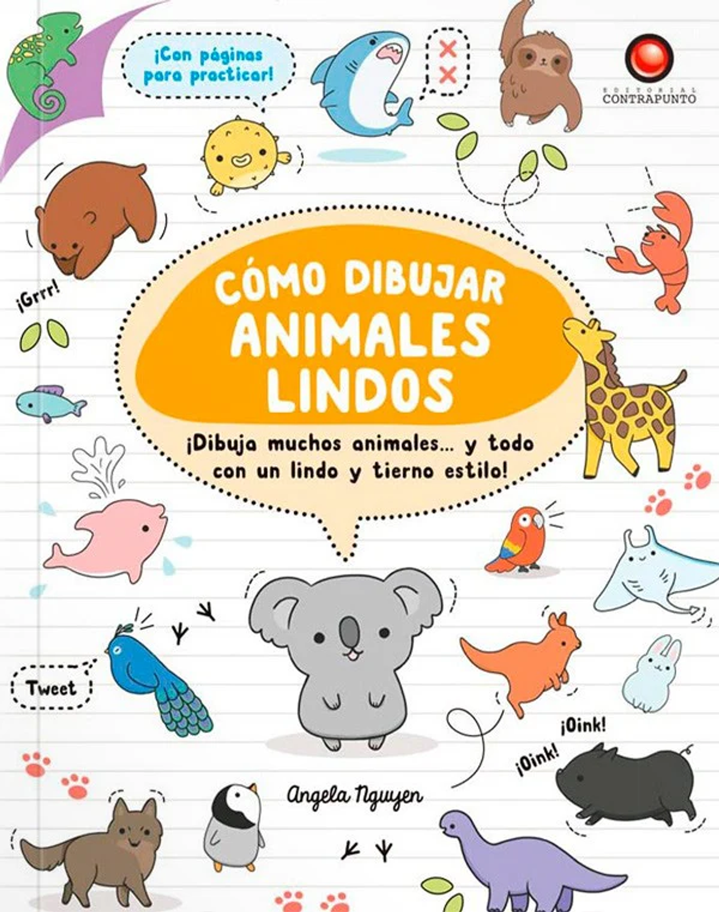 CÓMO DIBUJAR ANIMALES LINDOS  1