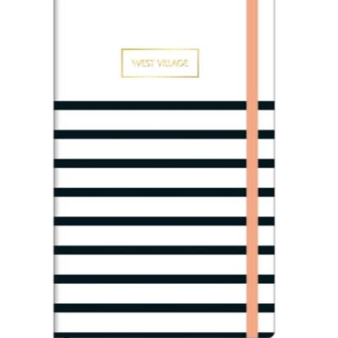 LIBRETA COSIDA PUNTILLADA 80H 90G 10,3 x 14, 6 CM 1