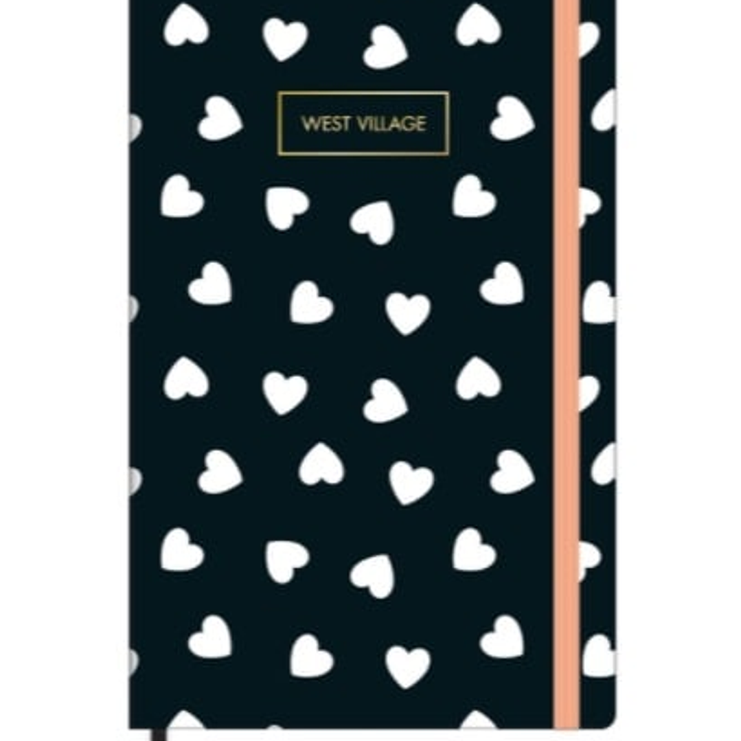 LIBRETA COSIDA PUNTILLADA 80H 90G 10,3 x 14, 6 CM 5