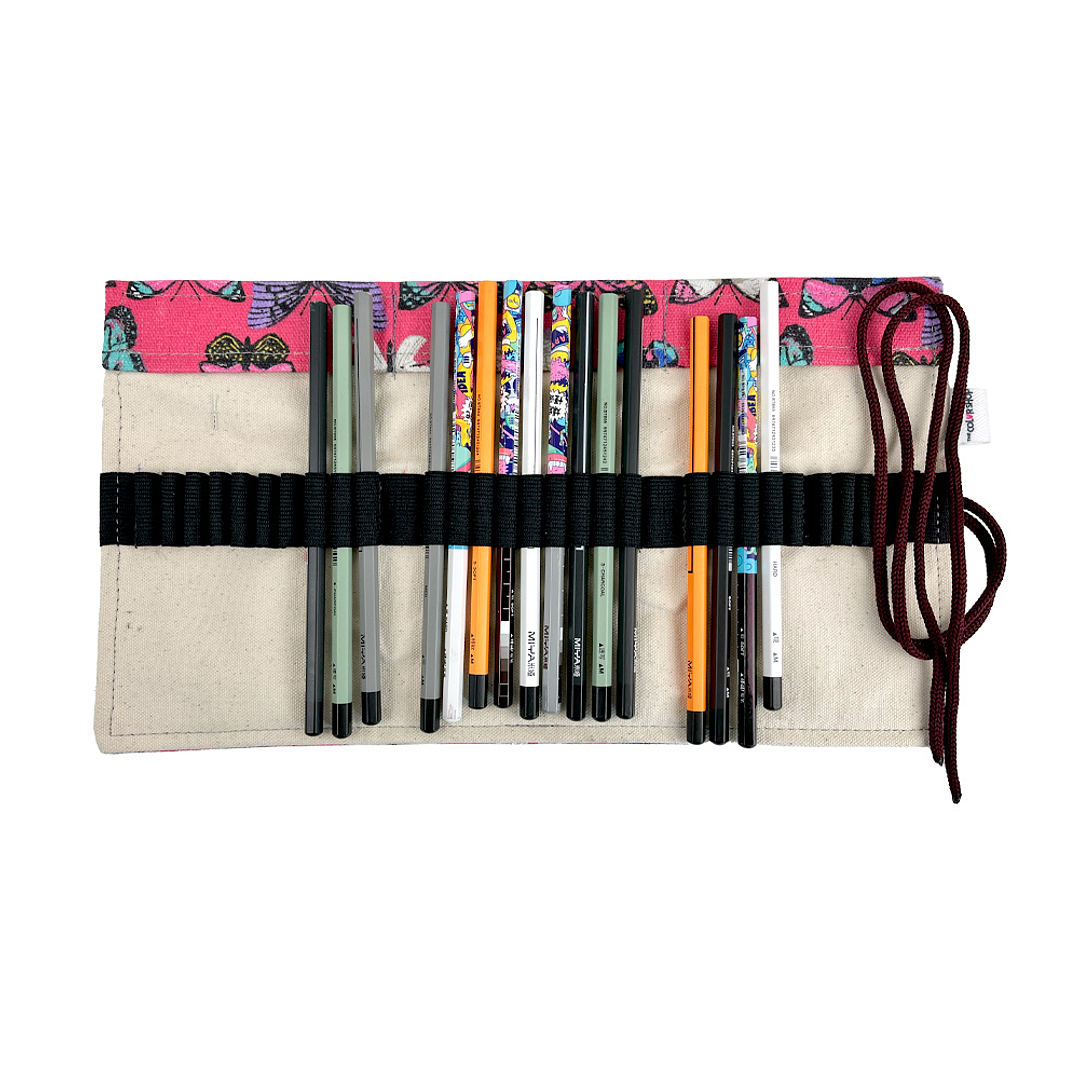 ESTUCHE ENROLLADO LÁPICES DE MINA 5