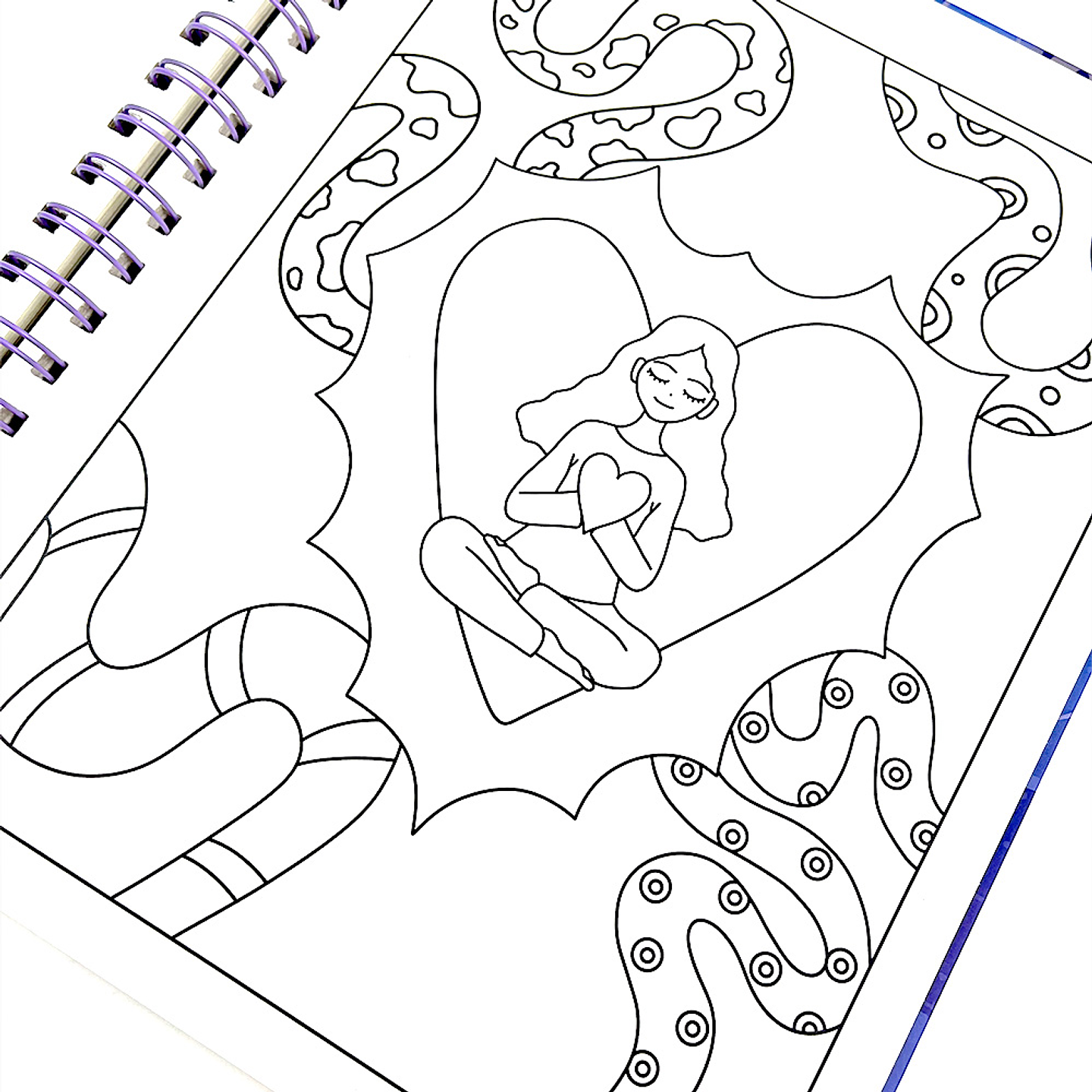 WOMAN COLORING BOOK 5