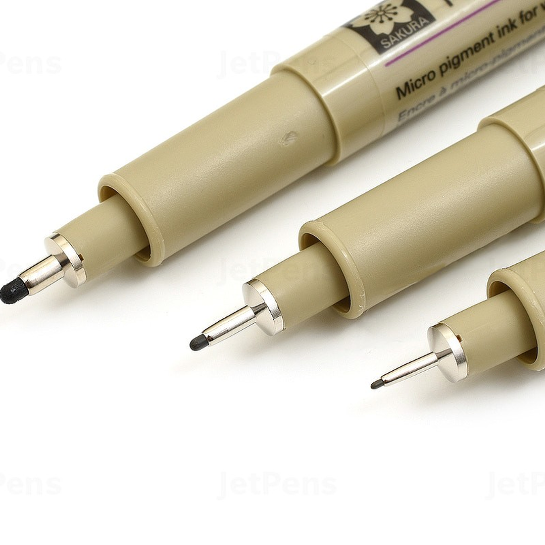 SET DE TIRALÍNEA PIGMA MICRON SAKURA 6 GRISES FRIOS 3