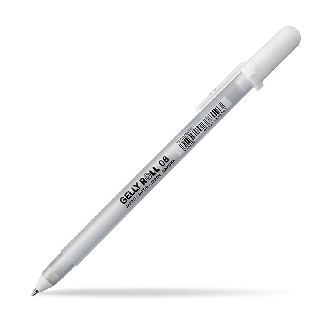 LÁPIZ GEL BLANCO GELLY ROLL SAKURA MOONLIGHT 0.4mm 1