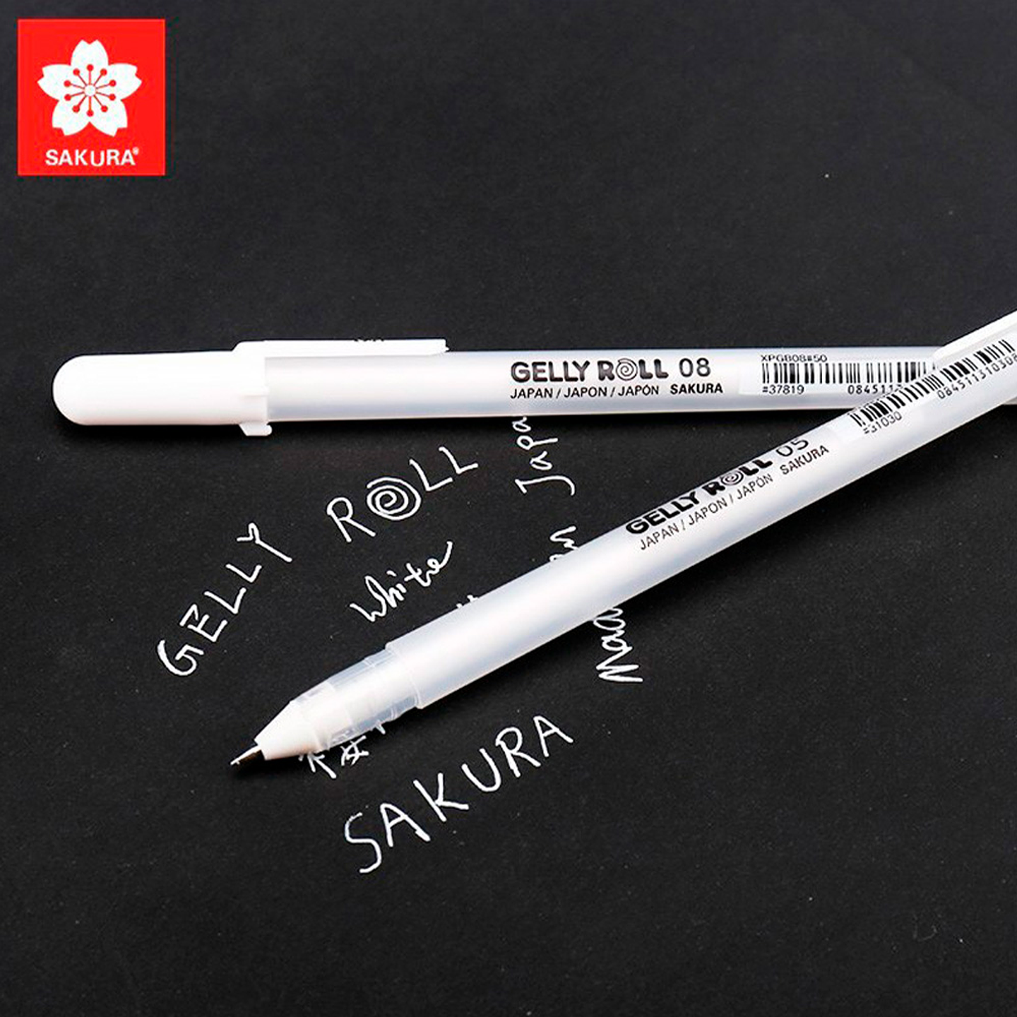 LÁPIZ GEL BLANCO GELLY ROLL SAKURA MOONLIGHT 0.4mm 5