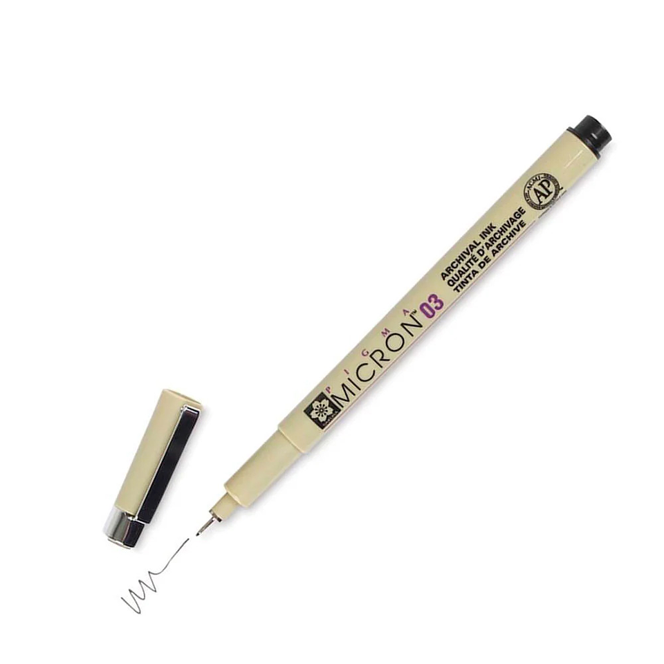 TIRALÍNEA PIGMA MICRON SAKURA 0.3MM 1