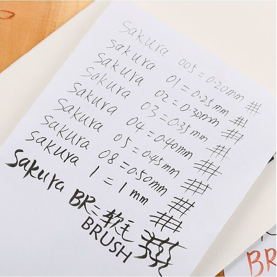 TIRALÍNEA PIGMA MICRON SAKURA 0.5MM ROJO 2