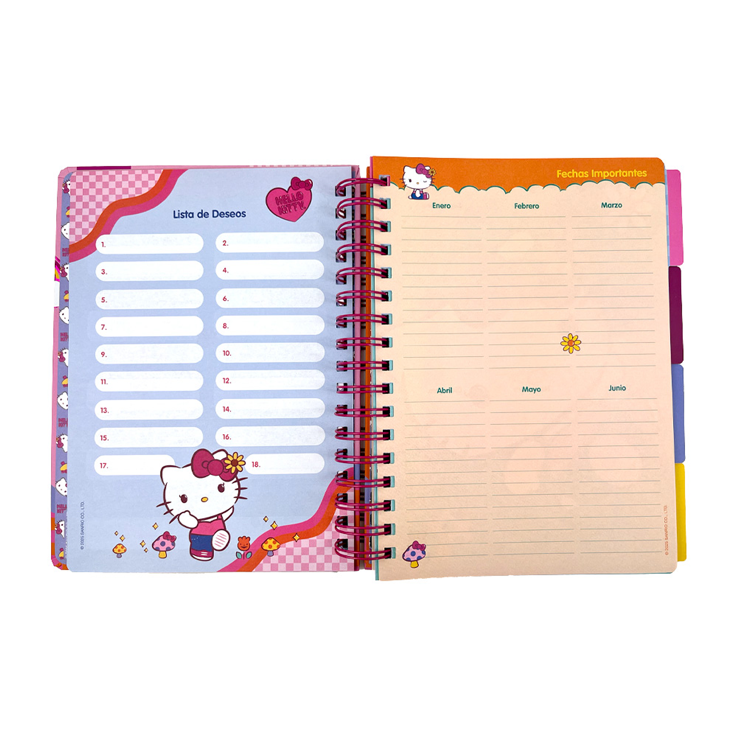 PLANNER ASCOOT HELLO KITTY C/ESP 4