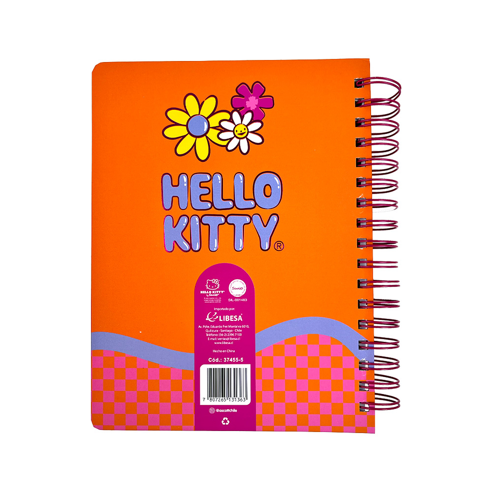 PLANNER ASCOOT HELLO KITTY C/ESP 13