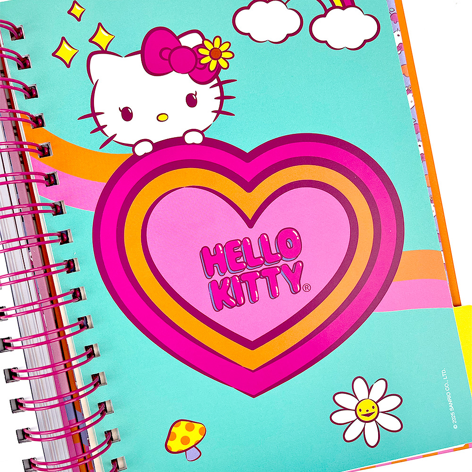 PLANNER ASCOOT HELLO KITTY C/ESP 12