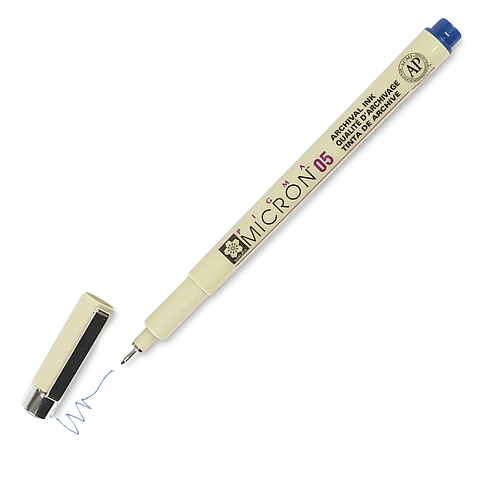 TIRALÍNEA PIGMA MICRON SAKURA 0.5MM AZUL ROYAL