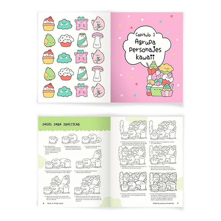 MINI MUNDO DE DIBUJOS KAWAII  2