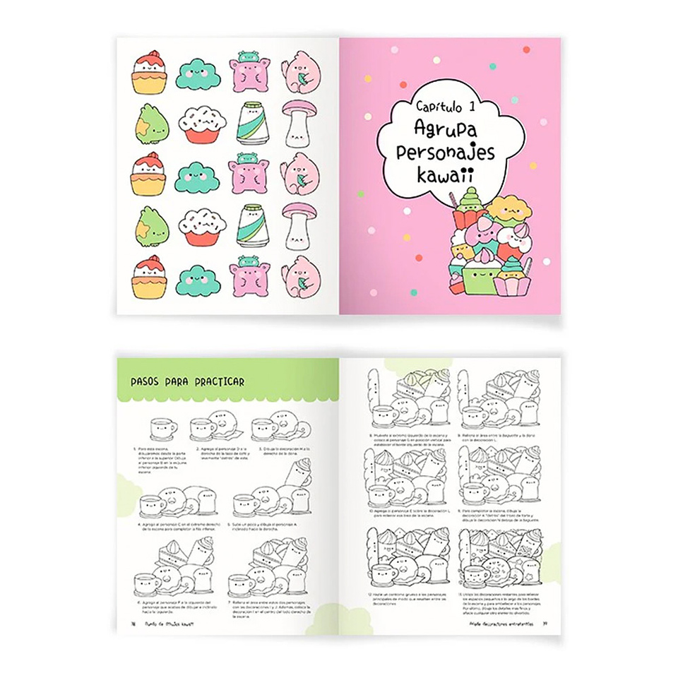MINI MUNDO DE DIBUJOS KAWAII  2