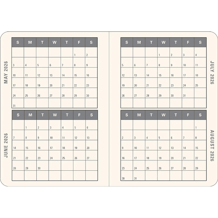 AGENDA 2026 SEM VISTA 16M MUSHROOMS 3