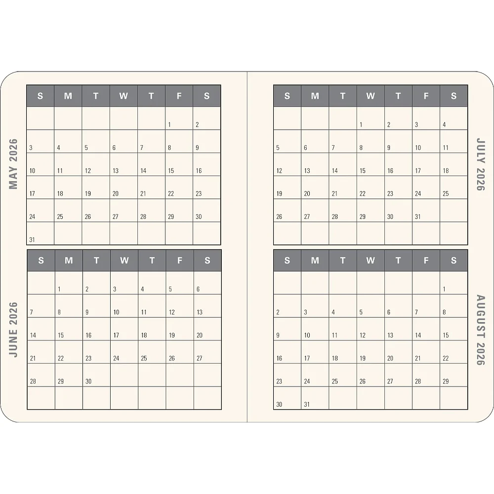 AGENDA 2026 SEM VISTA 16M MUSHROOMS 3