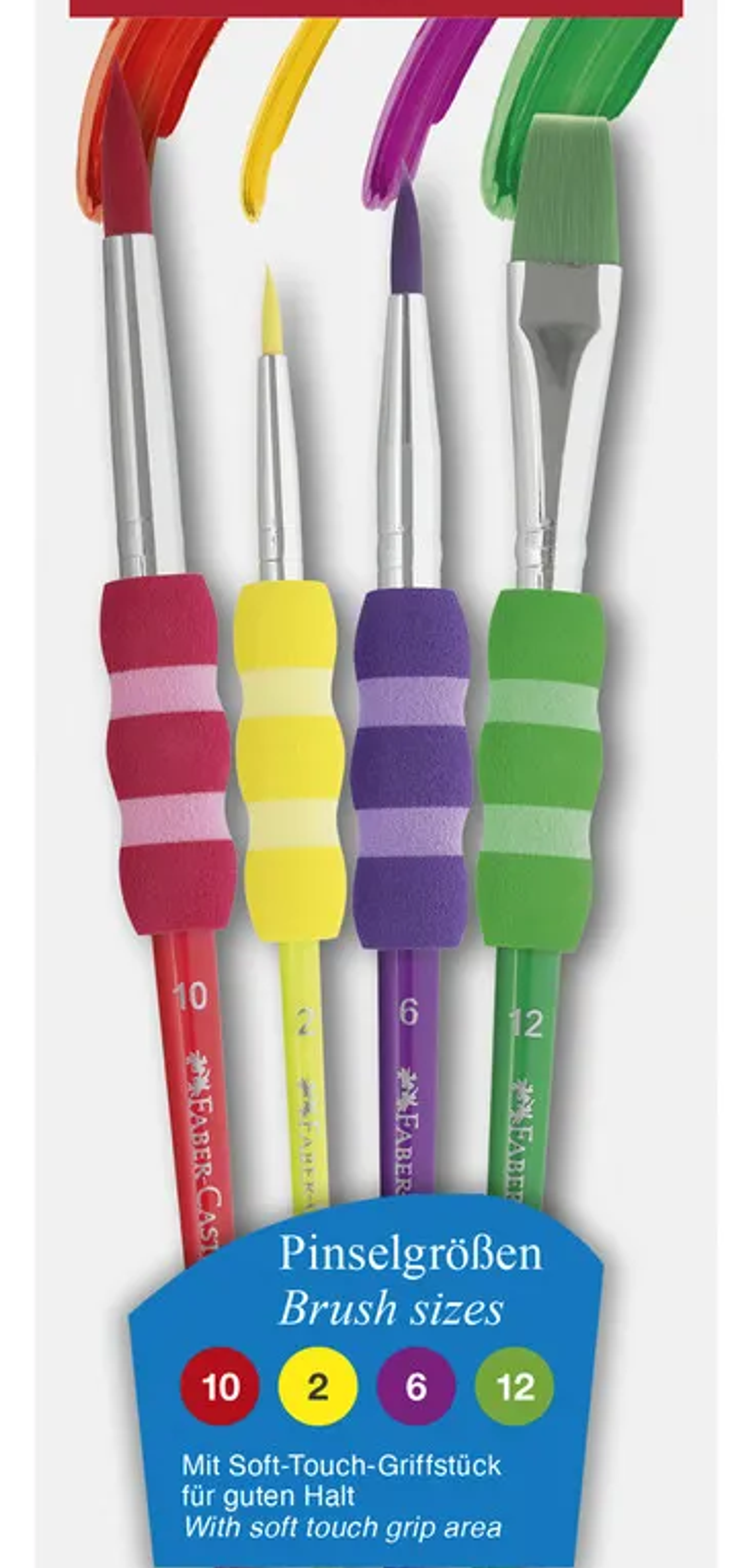 PINCEL SOFT TOUCH SET 4  1