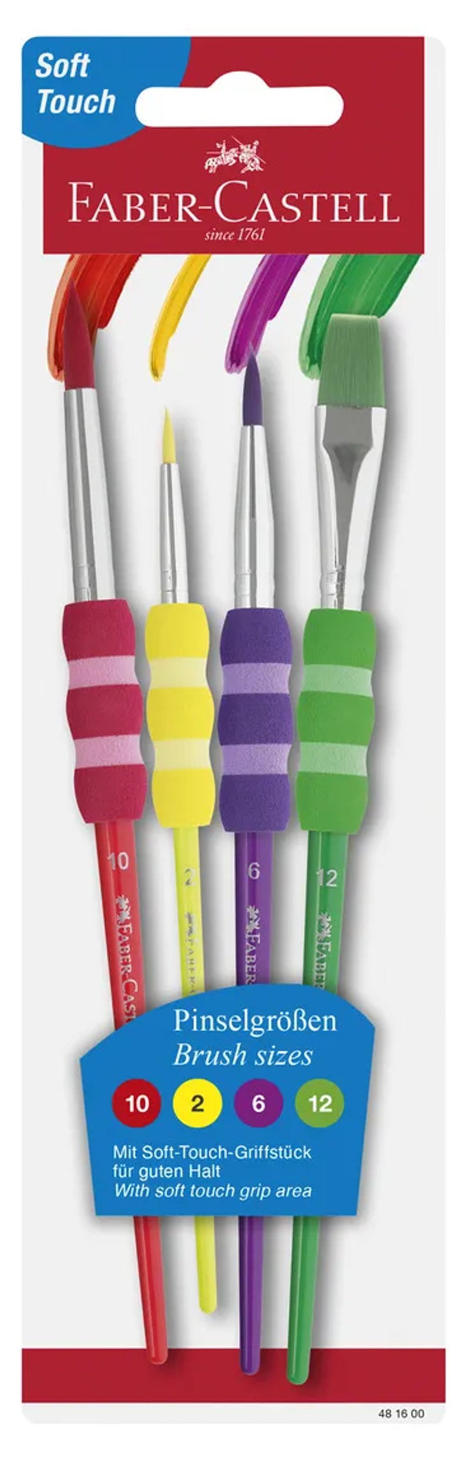 PINCEL SOFT TOUCH SET 4  1