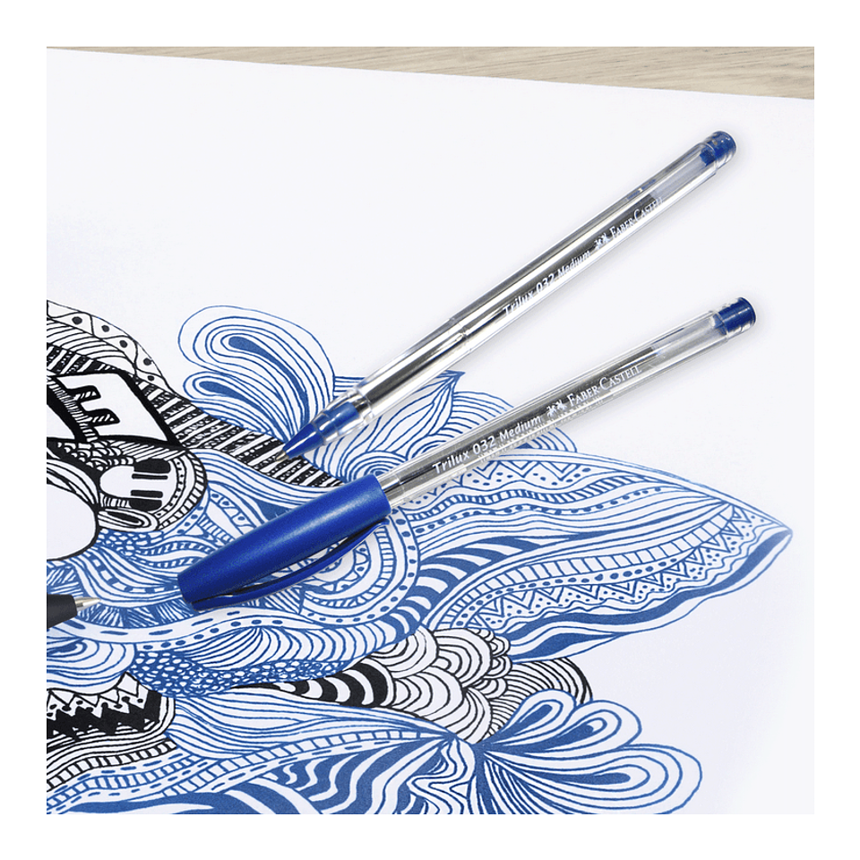 BOLIGRAFO TRILUX 032-M AZUL  3