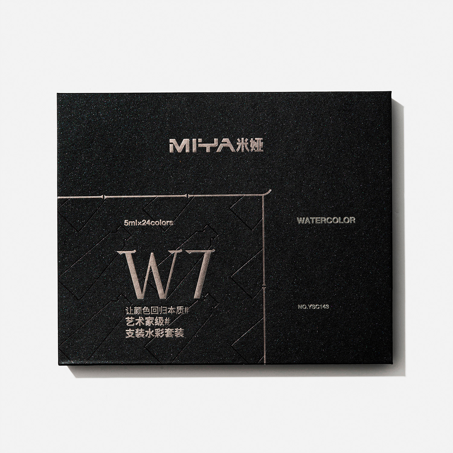 MIYA SET TUBOS DE ACUARELA W7 DE 5 ML 24 COLORES  11