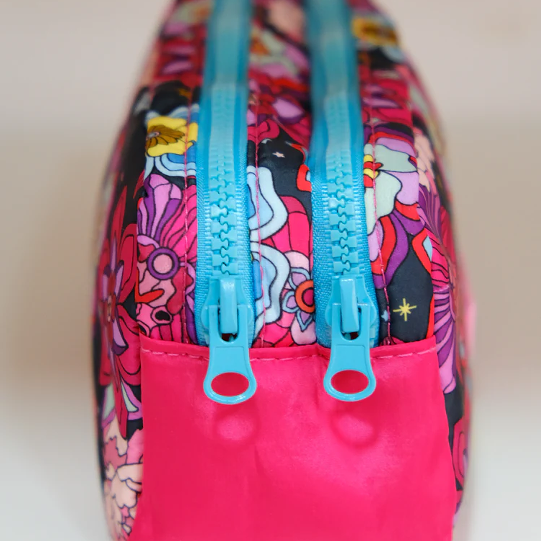 ESTUCHE DOBLE FLOWERS  2