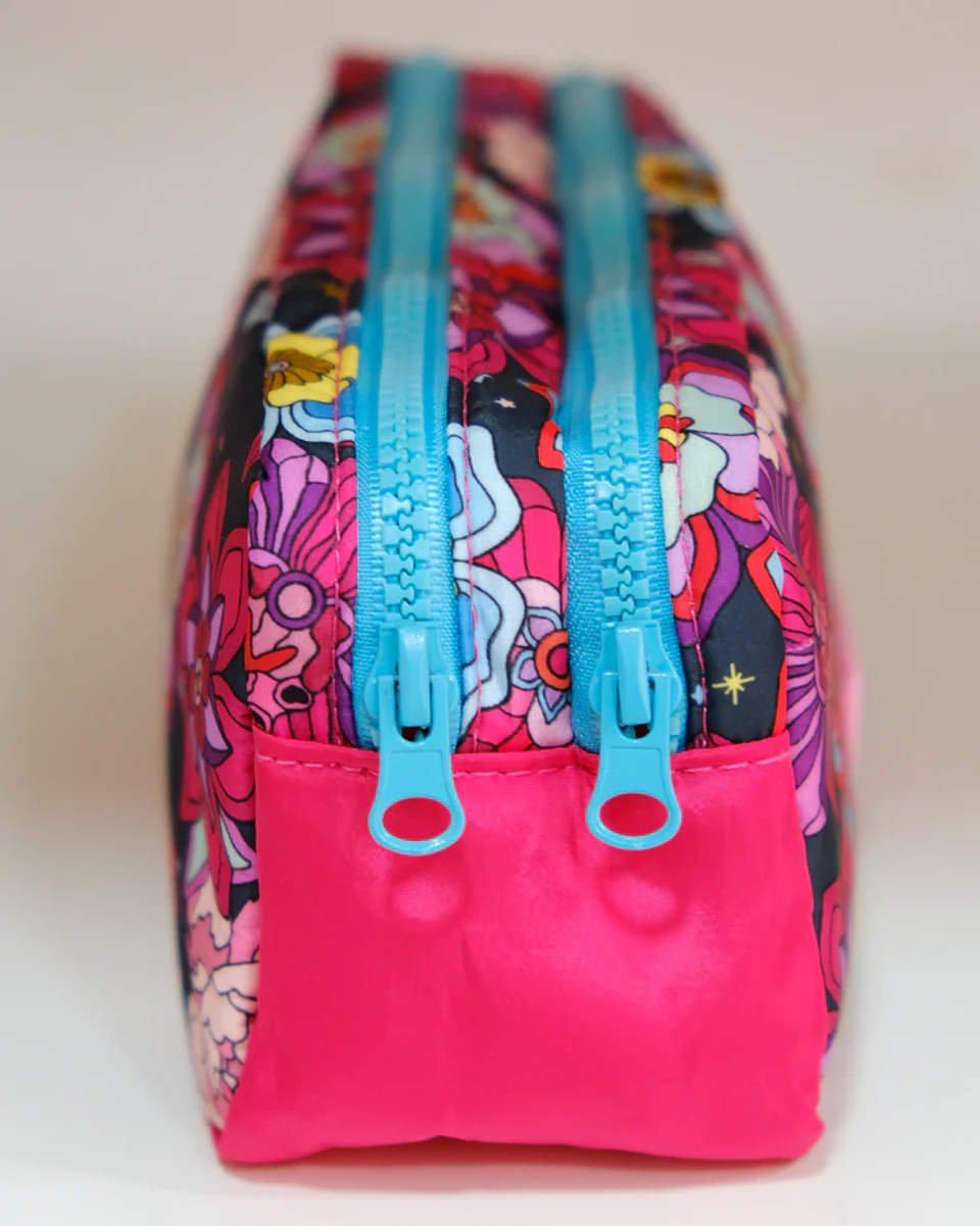 ESTUCHE DOBLE FLOWERS  2