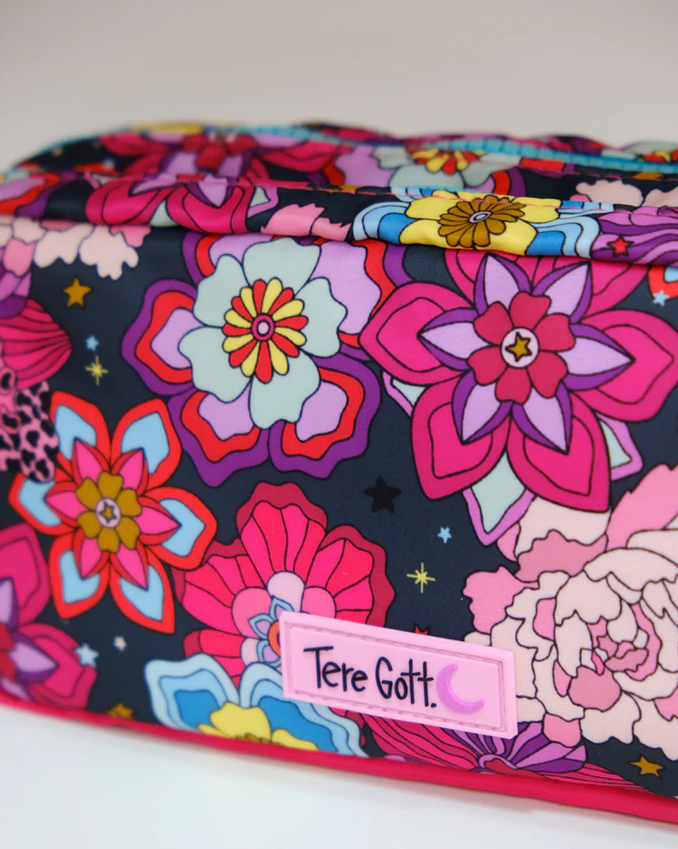 ESTUCHE DOBLE FLOWERS  3