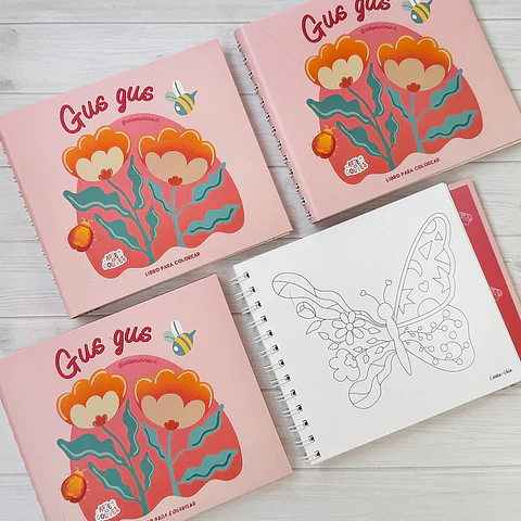 LIBRO PARA COLOREAR GUS GUS 