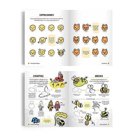 COMO DIBUJAR CRIATURAS DEL BOSQUE LINDAS 