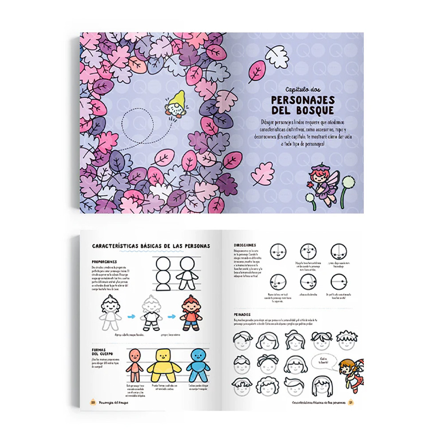 COMO DIBUJAR CRIATURAS DEL BOSQUE LINDAS  3