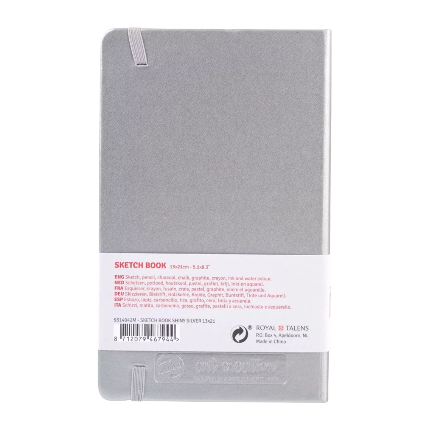 SKETCHBOOK ART CREATION TALENS PLATEADA  4