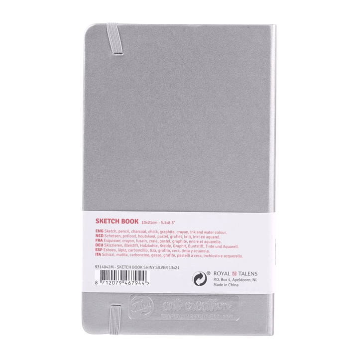 SKETCHBOOK ART CREATION TALENS PLATEADA  4