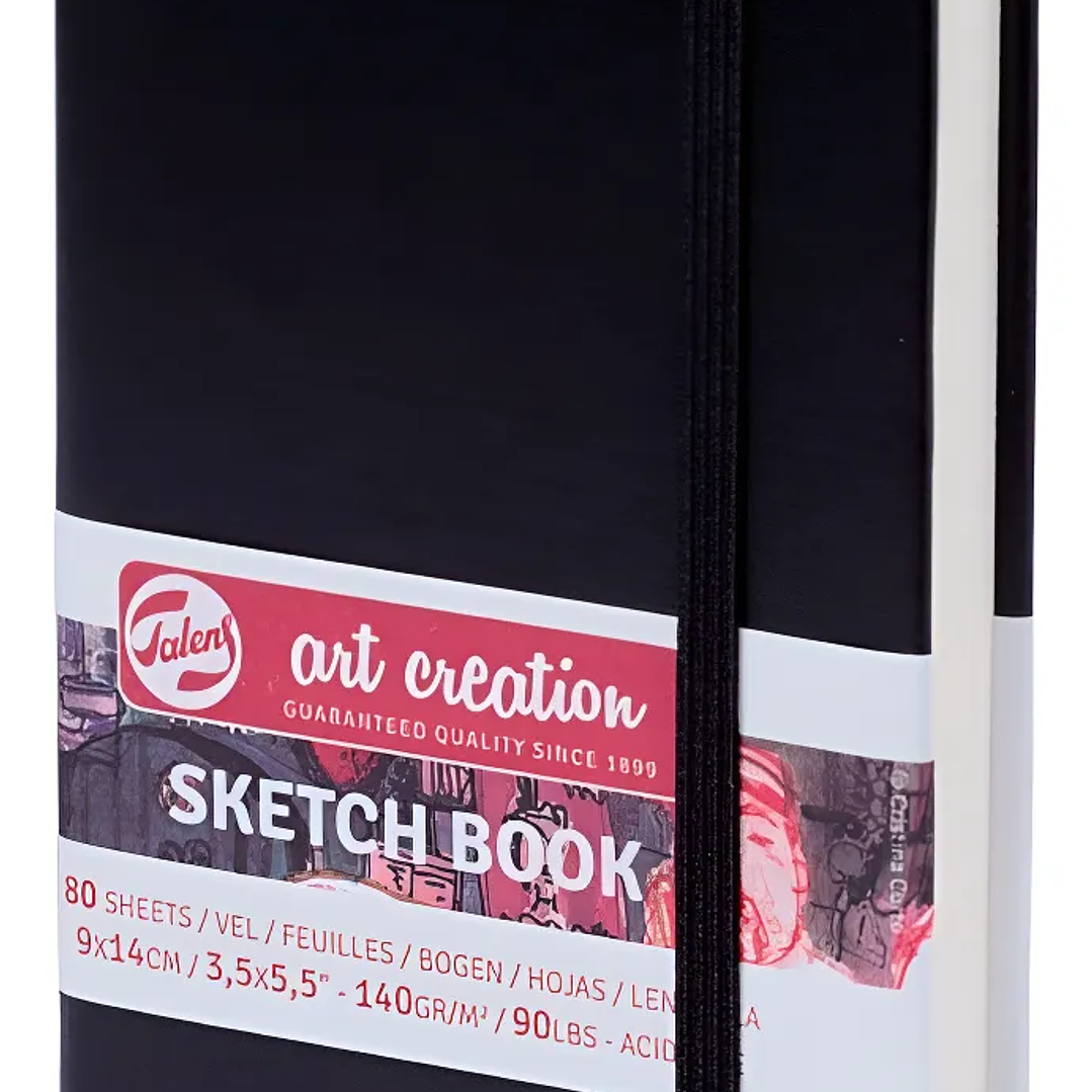 SKETCHBOOK ART CREATION TALENS NEGRO  1
