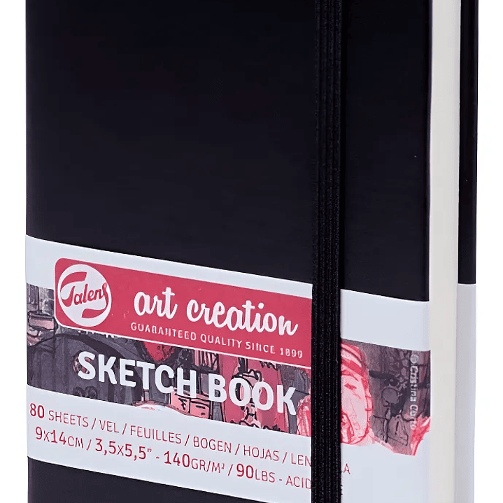 SKETCHBOOK ART CREATION TALENS NEGRO  1