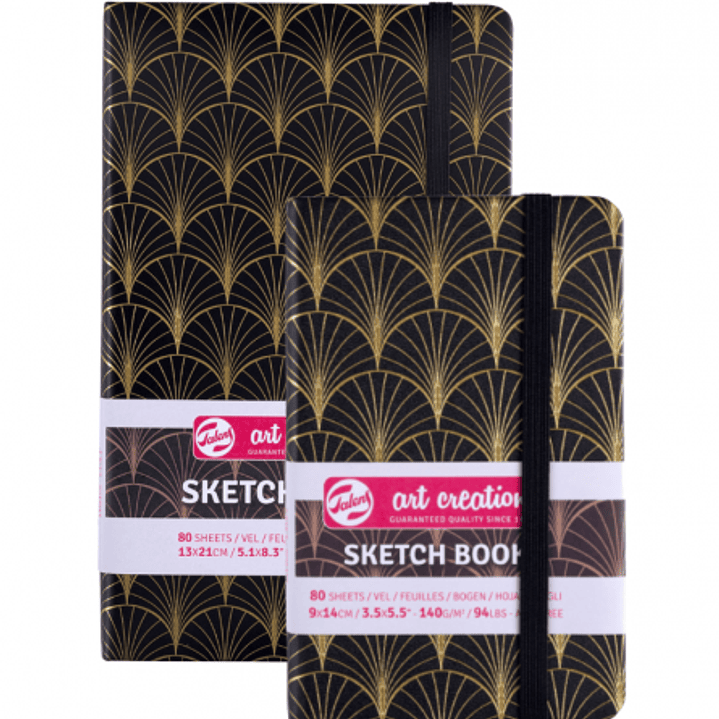 SKETCHBOOK ART CREATION TALENS ART DECO 9X14CM 140GR 80H  1